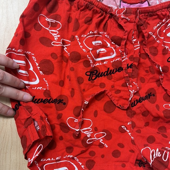NASCAR Budweiser Dale Jr. Boxer Shorts Pajamas - Picture 4 of 7